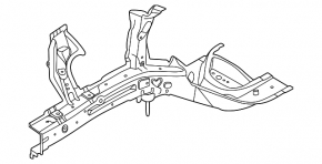 Front right quarter Kia Niro 19-22 EV