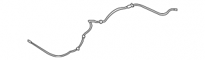 Rear Hood Release Cable for Hyundai Tucson 2022-2025