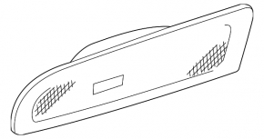 Right front bumper reflector for Lexus ES300 02-06