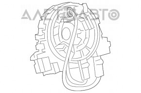 Steering cable Lexus LX570 16-17 rest, Japan built
