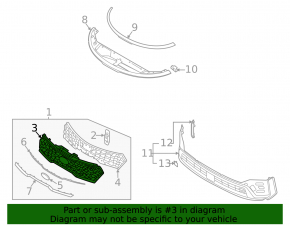 Kia Sorento 2021 HEV bare radiator grille