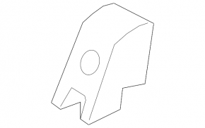 Isofix rear seat plug for Audi A3 8V 15-20 4d, 5d black