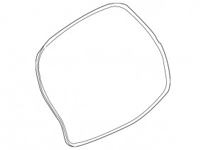 Rubber seal for trunk door Infiniti FX35 FX45 03-08