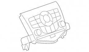 Radio control Chevrolet Cruze 11-16 prerest