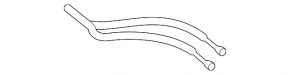 Bonnet release cable Porsche Macan 15 - middle part