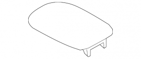 Nissan Leaf 18-25 armrest, black leather