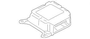 Mitsubishi Outlander 22-25 SRS airbag computer module