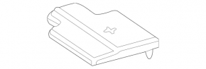 Mercedes H247 GLA 20-23 positive battery terminal cover