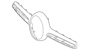 Grille trim for Mercedes W167 GLE 350 24-26