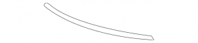 Front bumper cover right Mercedes S-class W222 14-17 AMG pkg