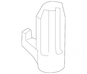 Radiator bracket upper left Ford Focus mk3 11-18 plastic HMPX