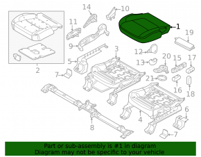 Passenger seat Ford Explorer 11-15
