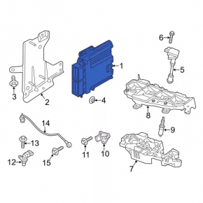 Ford Fusion mk5 13-17 2.0T Engine Computer ECU
