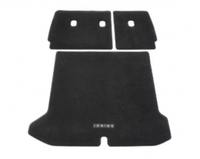 Hyundai Ioniq 5 22-24 trunk mat, black, 3-piece