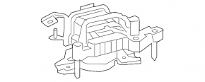 Right engine mount for Toyota Highlander 20-22 3.5