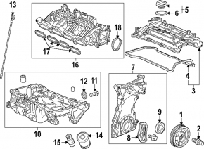 Intake manifold Honda CRV 23- 1.5T