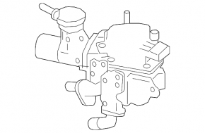 Thermostat housing assembly Infiniti Q50 16-24 3.0T