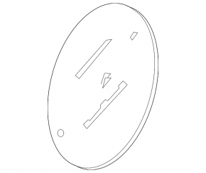 Chevrolet Camaro 16-23 Fuel Filler Door