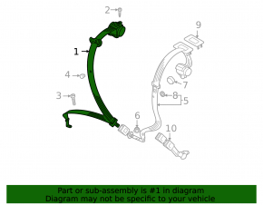 Seat belt rear left 2nd row VW Taos 22-25