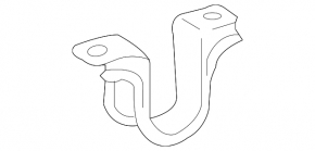 Left front stabilizer bar bracket for Toyota Sequoia 2016