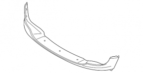 Front Bumper Lip Mini Cooper S Clubman R55 11-14 Rest