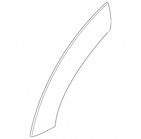 Door trim lower side rear left Mini Cooper Countryman R60 10-16