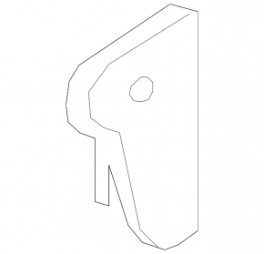 VW Taos 22-25 hood release handle