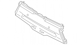 Front bumper cover for Mitsubishi Eclipse Cross 18-