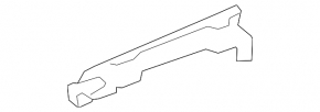 Lexus IS250 IS350 06-11 outer rear right door handle