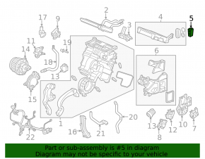 Acura MDX 2014-2017 pre-restored air conditioner heater valve