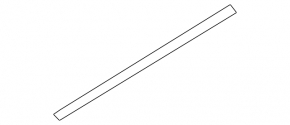 Glass seal inner front left Audi Q5 80A 18-24