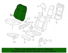 Acura TLX 15- Passenger Seat