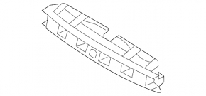 Porsche Cayenne 958 11-14 Turbo Front Bumper Absorber