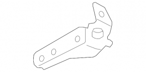 Door hinge upper front left Ford Escape MK3 13-