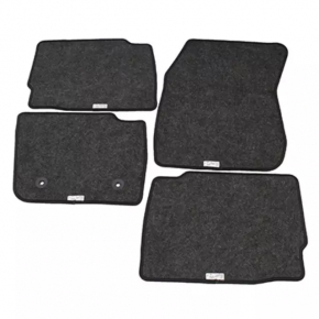 Interior mat front right Ford Fusion mk5 13-20 rubber, black