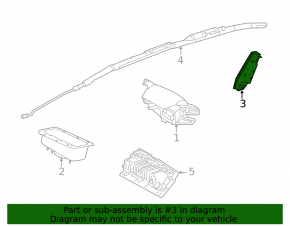 Airbag airbag seat right Ford Focus mk3 15-18 rest