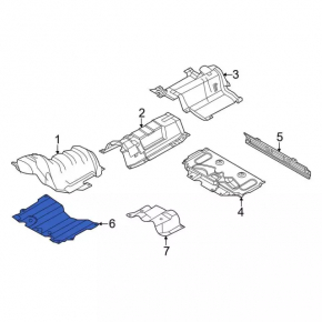 Engine protection Ford Escape MK4 20 - metal