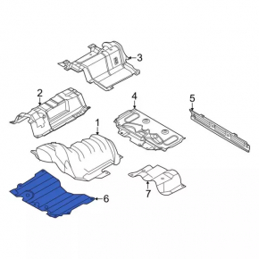 Engine protection Ford Escape MK4 20 - metal