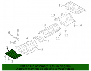 Engine protection Ford Escape MK4 20 - metal