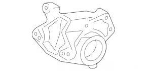 Engine mount rear Toyota Highlander 11-13 hybrid