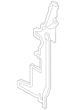 Right radiator deflector Nissan Rogue Sport 17-19