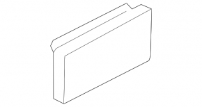 Left ventilation shield VW CC 08-17