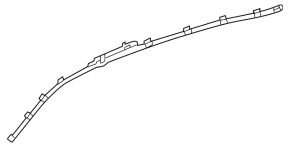 Airbag side curtain right VW Atlas 18-24