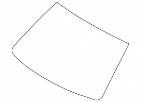 BMW X5 G05 24-26 windshield with rain sensor, without projection