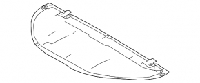 Hood insulation Toyota Sienna 21-25