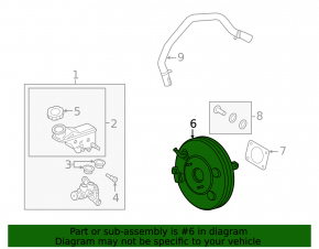 Hyundai Tucson 22-26 2.5 Vacuum Booster