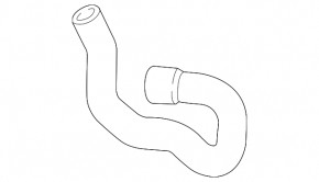 Lower cooling hose VW Beetle 13-17 1.8T, 2.0T