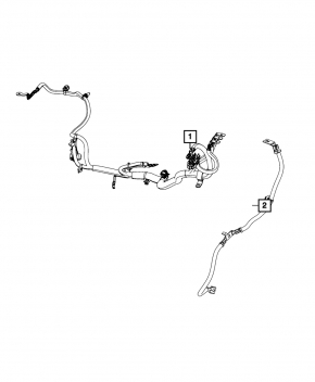 Positive terminal Jeep Cherokee KL 14-18