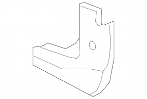 Mudguard rear right Nissan Rogue 14-20