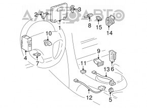 Track Off Button Lexus IS200 IS300 99-05